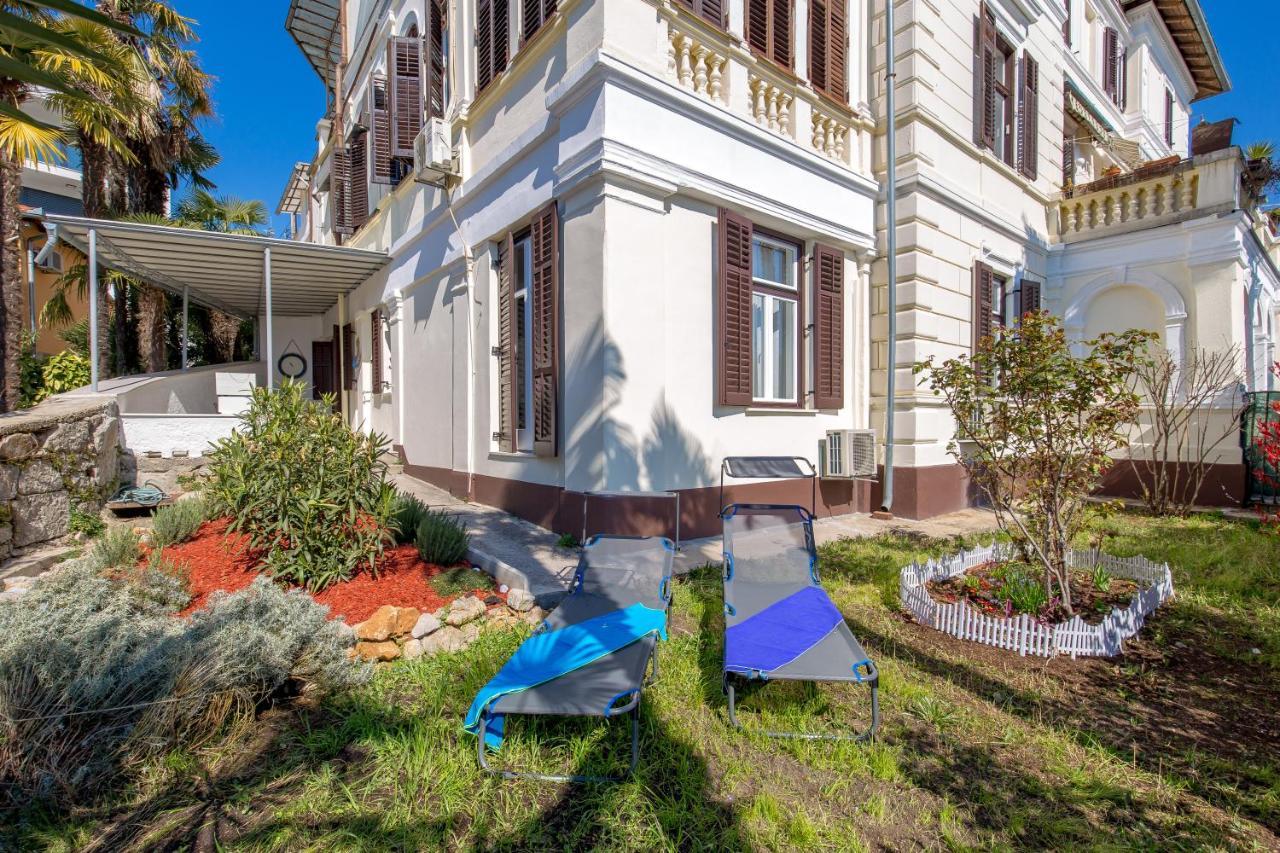 Apartman Rhea Abbazia Esterno foto
