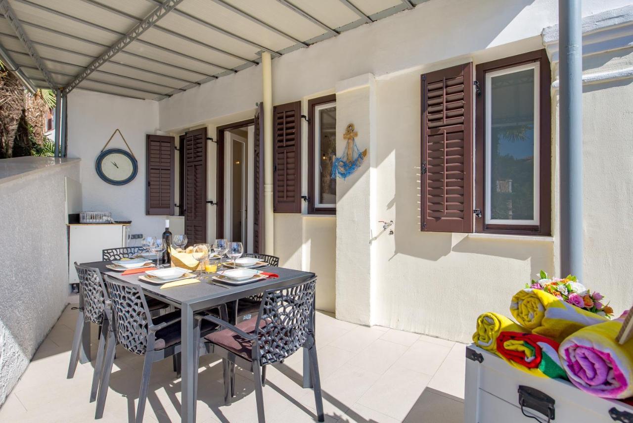 Apartman Rhea Abbazia Esterno foto