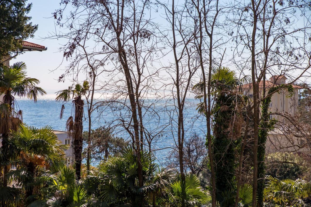 Apartman Rhea Abbazia Esterno foto